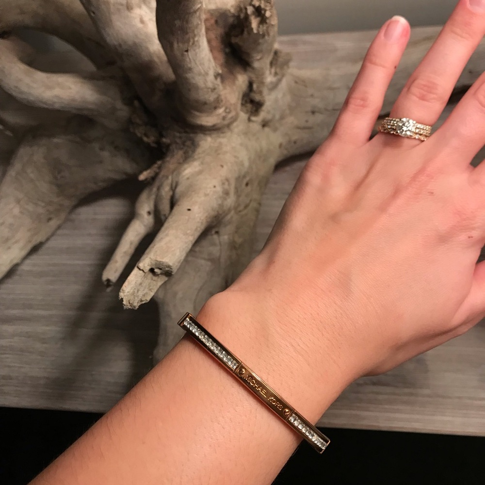 Michael Kors rhinestone bracelet